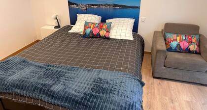 Studio Neuf Horizon indépendant en Rez de jardin