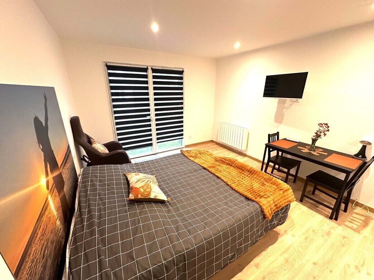 1 chambre, Wi-Fi gratuit, draps fournis
