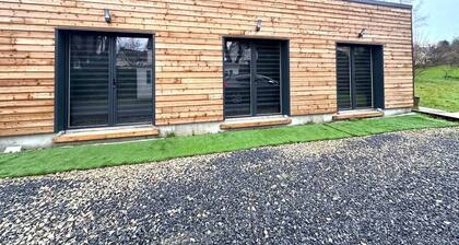 Studio neuf Ancrage indépendant en Rez de jardin