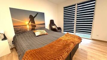 1 habitación, cuna de viaje, wifi gratis y ropa de cama