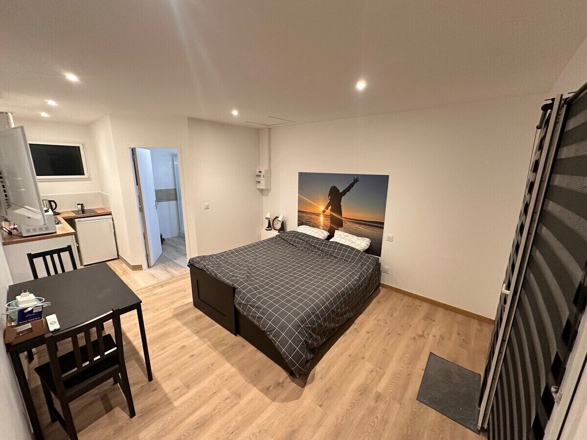 1 habitación, cuna de viaje, wifi gratis y ropa de cama 