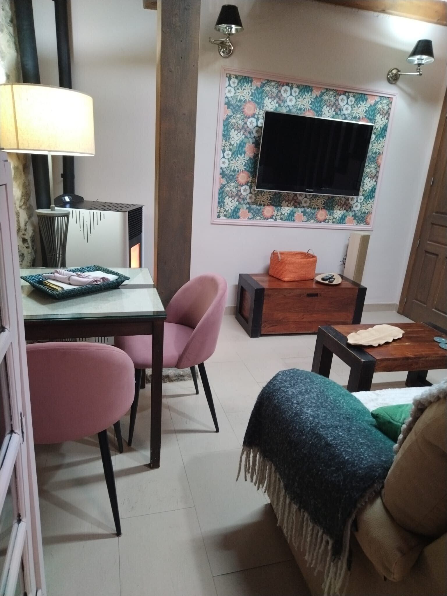 Televisie en een dvd-speler