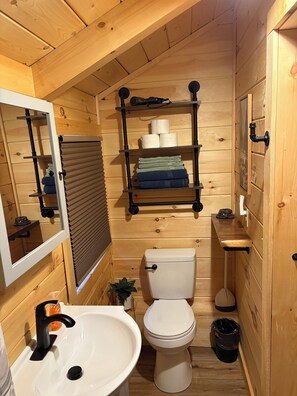 吹风机、毛巾、肥皂、卫生纸