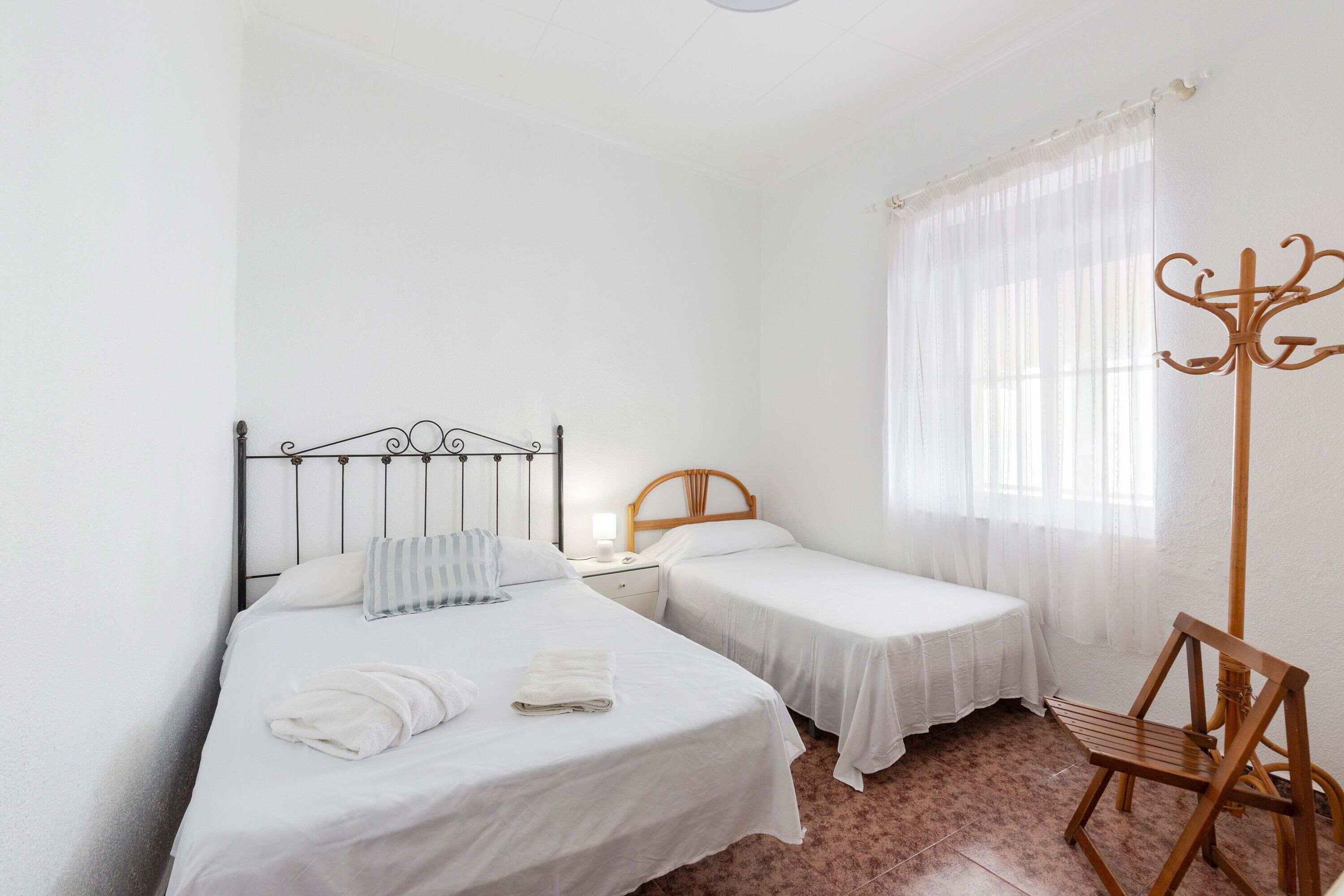 1 slaapkamer, beddengoed