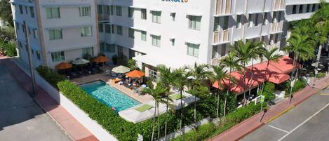 Una piscina climatizada