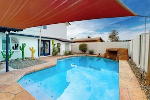 House (4 Bedrooms) | Front of property - Backyard Oasis: Phoenix Gem Near Hiking & Golfing! (Phoenix)