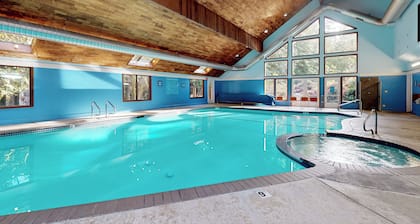 1 BR Mtn Apartment w/ Wood Fireplace & Pool