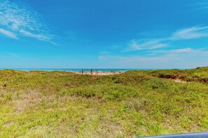 Apartment (2 Bedrooms) | Interior - Oceanfront 1st-floor Condo on Spi: Patio & Pool (South Padre Island)