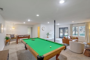 House (5 Bedrooms) | Interior - Covered Deck & Fire Pit: Weaverville Getaway! (Weaverville)
