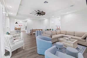 House (5 Bedrooms) | Interior - 5BR Waterfront Home w/ Boat Lift, Dock, & Kayak (Lake Charles)