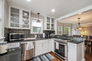 House (3 Bedrooms) | Interior - Dog-friendly, Historical 3BR w/ Yard & Office (Plymouth)