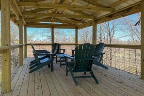 House (1 Bedroom) | Interior - 1BR Cabin on Farm w/ Fire Pit, Pond & Treehouse (Maysville)