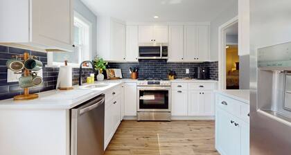 3BR House w/ A/C & Patio, Near Stadium & Shops