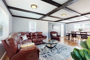 House (3 Bedrooms) | Interior - 3BR House w/ A/C & Patio, Near Stadium & Shops (Foxborough)