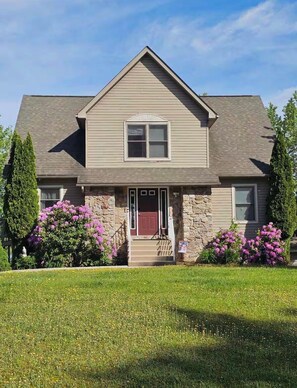 Exterior - Home in Mount Pocono, Hot tub, Sauna, Lakefront, Kayaks+ (Pocono Summit)