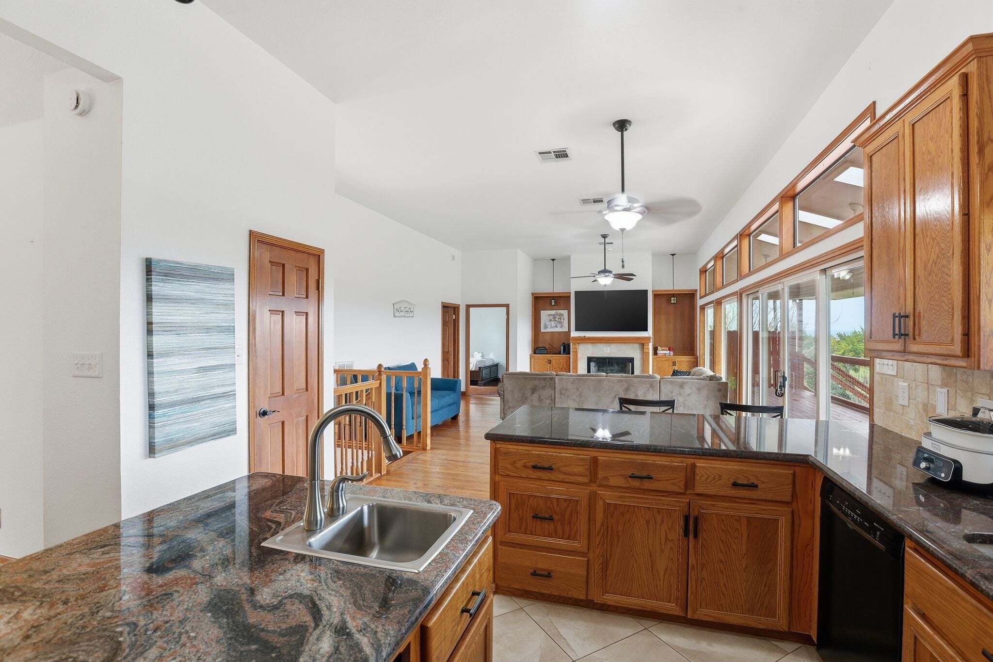 Rumah, 4 kamar tidur | Dapur pribadi | Lemari es, oven, mesin pembuat kopi/teh, dan pemanggang roti