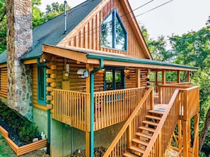 Cabin, 2 Bedrooms | Exterior - Manaaki - The Happy Cabin 2 Bedroom Cabin (Sevierville)