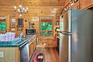 Kabin, 2 kamar tidur | Dapur pribadi