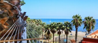 Dimora Burrafato, known by locals as “La Casa Rossa”, is a historic summer residence once owned by Princess Pignatelli, located directly on the seafront of Caronia. The property consists of three independent units, each with a private entrance, a bal