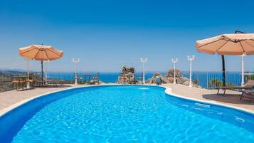 Una piscina riscaldata