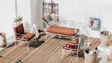 Apartamento, 2 habitaciones, fumadores, balcón | Balcón