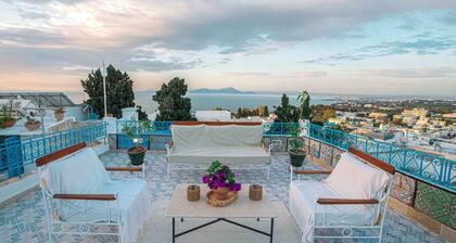 Maison L'étoile de Sidi Bou Saïd - 360° Sea View