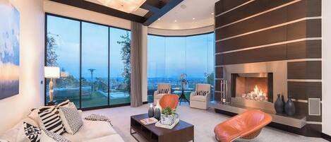 Smart TV, fireplace, offices