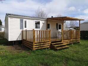 Exterior - To rent mobil home 6 persons in campsite 3* le PARC des ALLAIS in TROGUES 37220 (Trogues)