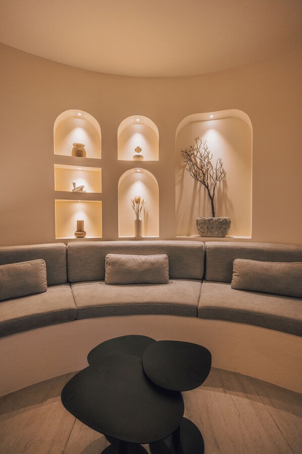 Luxury Loft, Beach View | Living area - The Windmills (Jbeil)