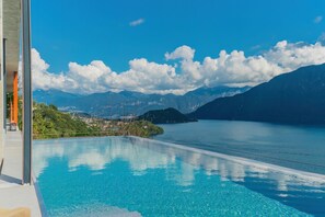 A heated pool - Villa Aurea - My Home in Como (Sala Comacina)