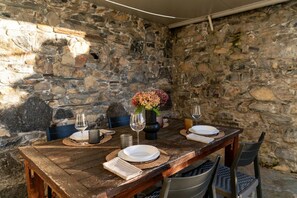 Outdoor dining - Villa Rocawood - MyHomeinComo (Brunate)
