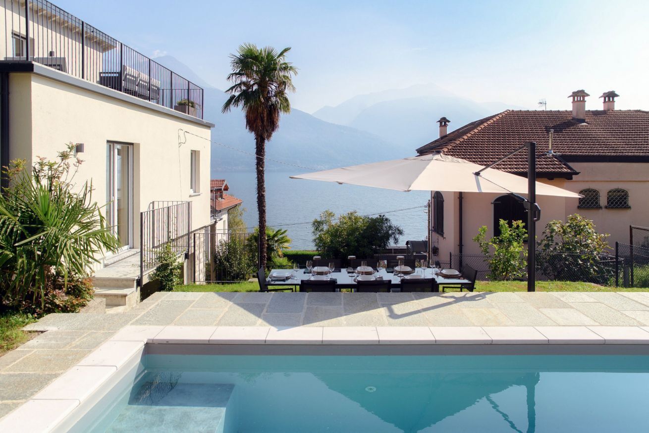 Una piscina riscaldata