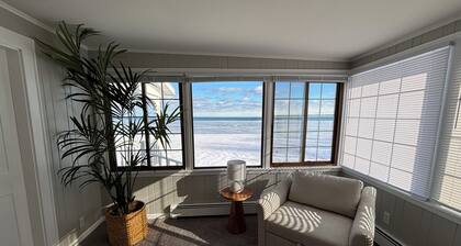 Newly furnished beach house on the Saginaw Bay, sleeps up to 14