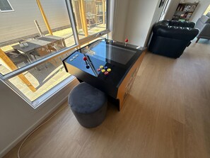 Game room - Harry's Beach House - Beachfront! Off Peak special available! Free WiFi! (Black Point)