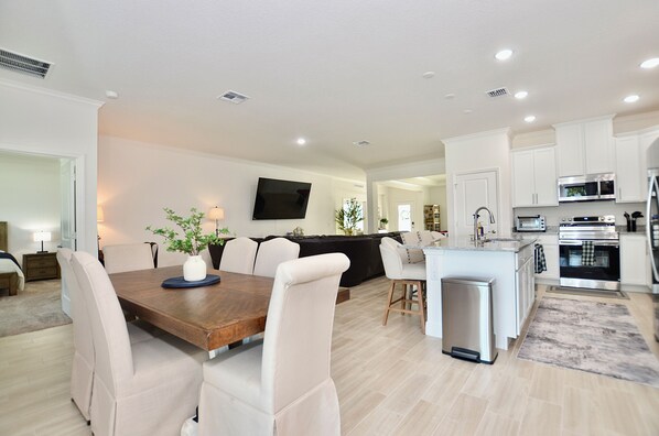 Fridge, microwave, oven, stovetop - The Melshire Place- Brand new 4 bed 3 bath with game room (Port St. Lucie)