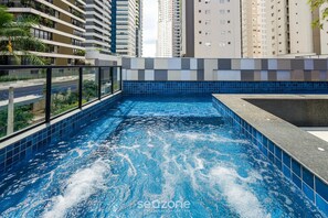 Basic Apartment | Pool | Outdoor pool - Studio w/ Self Check-in in Goiania Liu1606 (Goiânia)