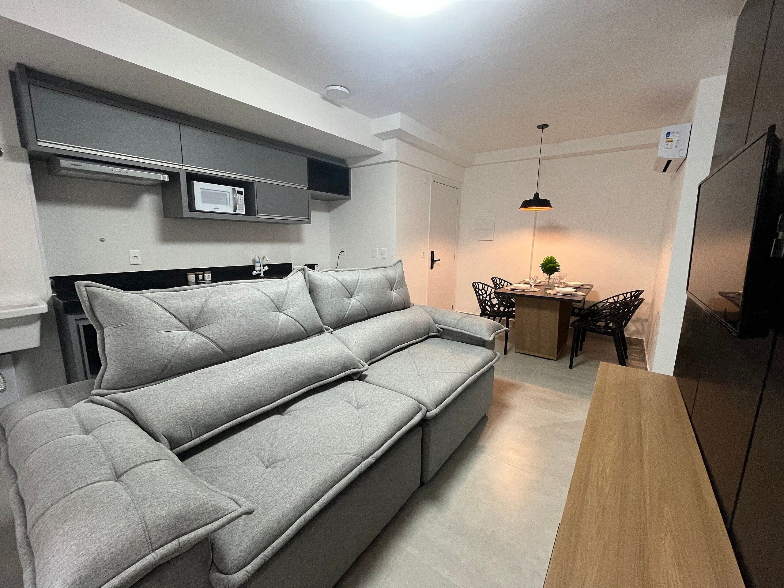 Basic Apartment | Living area | 32-inch Smart TV with digital channels