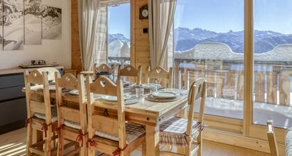 Geräumiges Chalet in Bisanne 1500 mit WIFI und spektakulärem Ausblick
