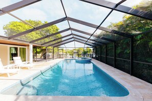 Piscine chauffée