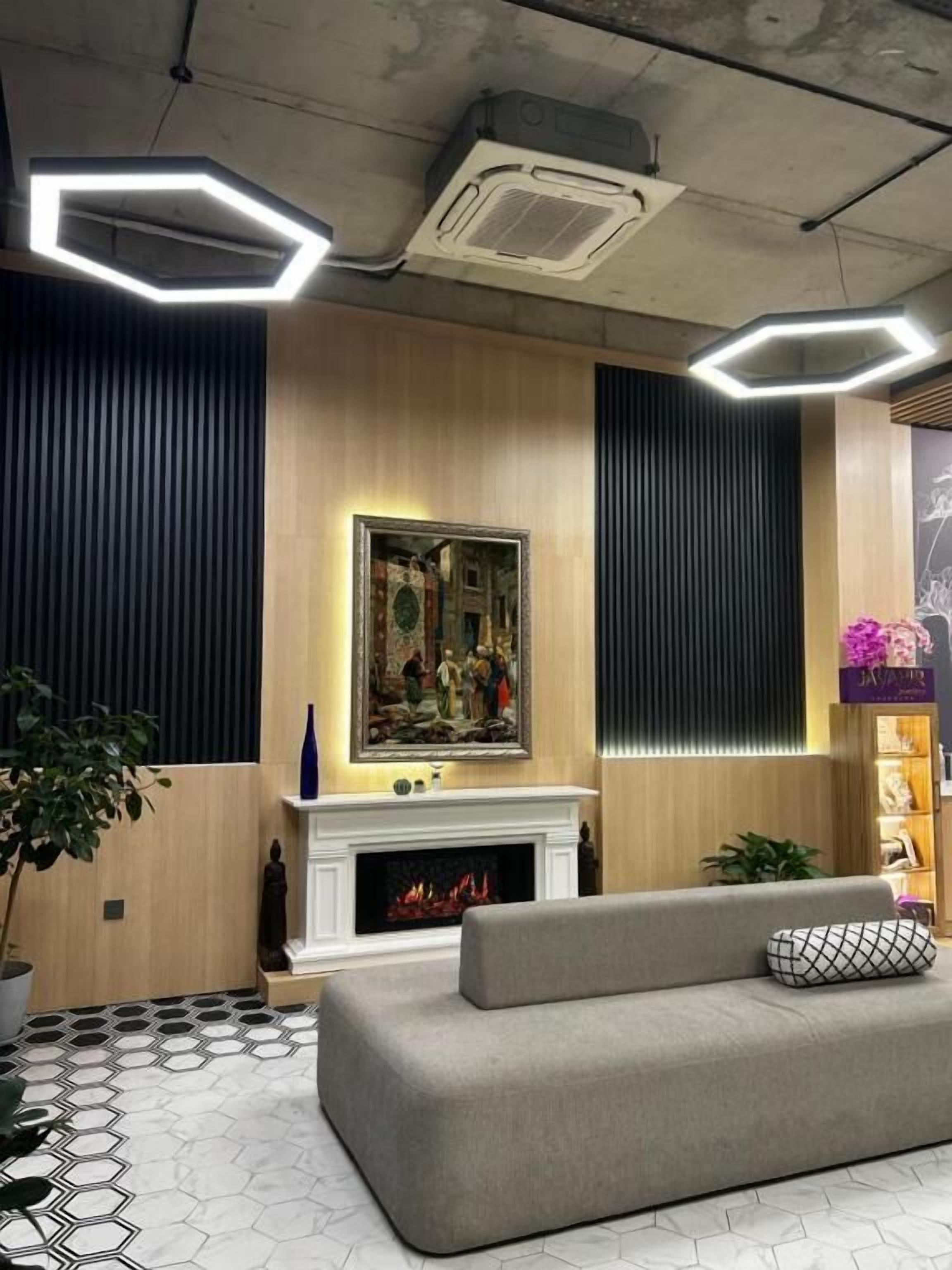 Sala de estar en el lobby