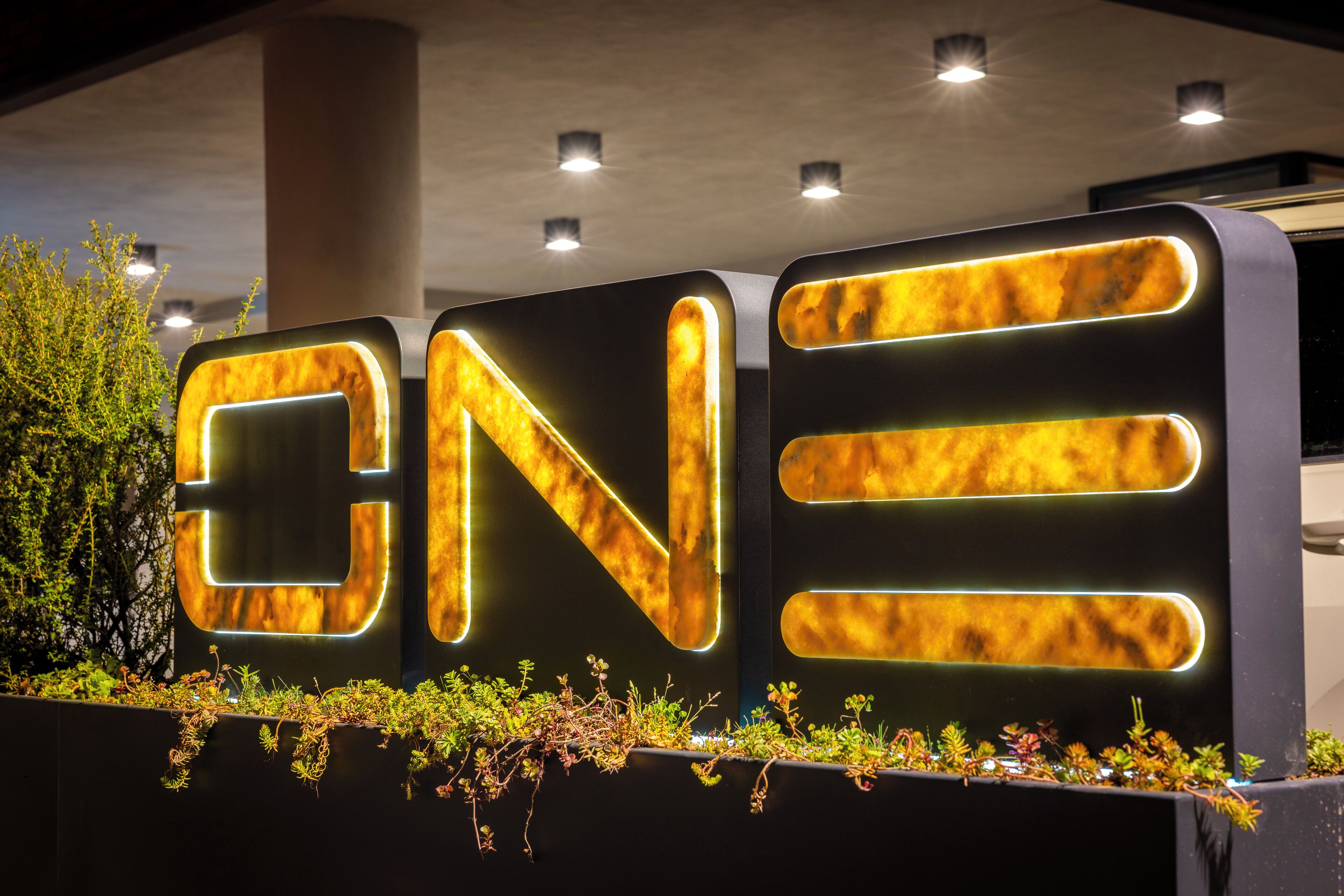 Façade de l’hébergement