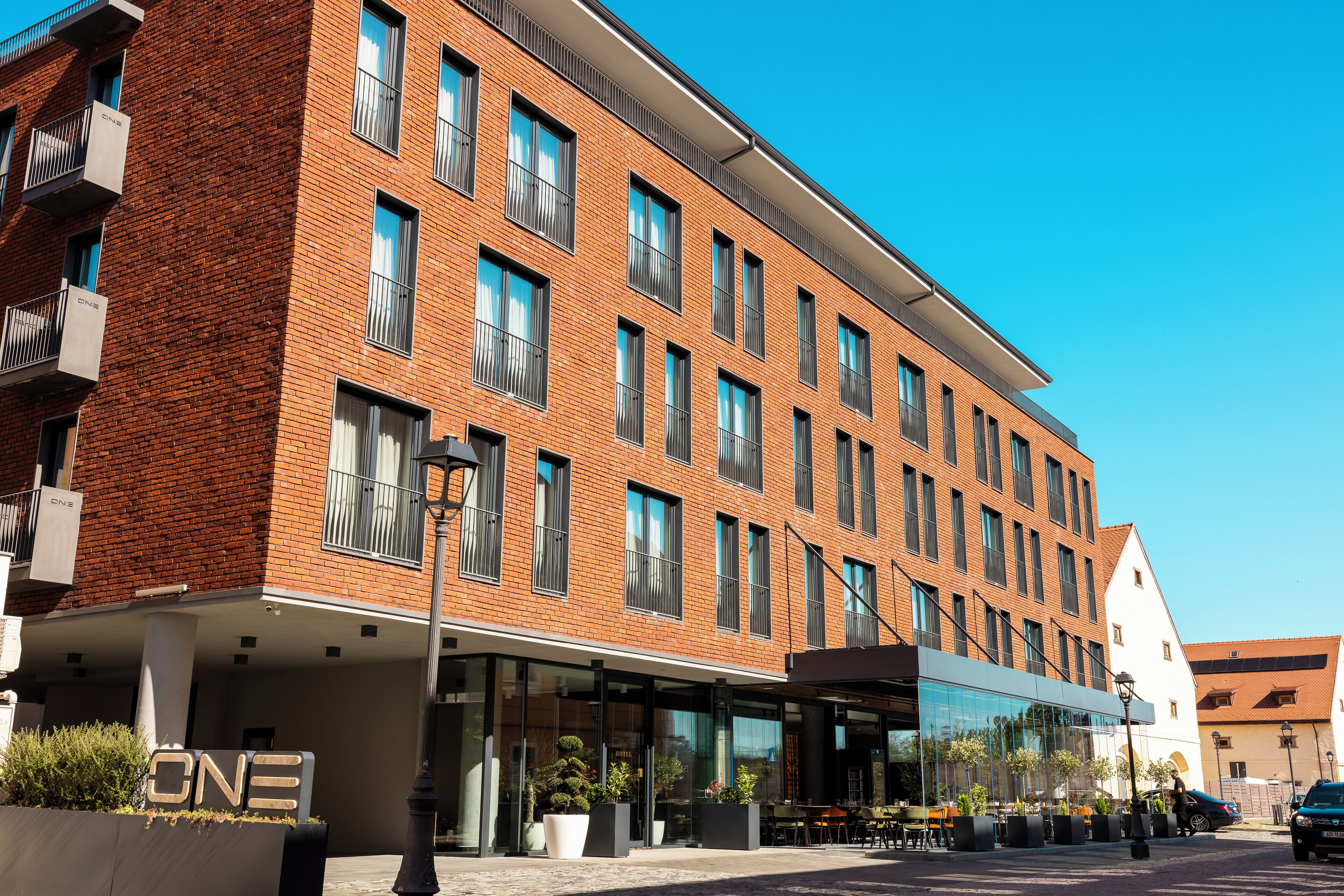 Façade de l’hébergement