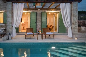 Piscine chauffée