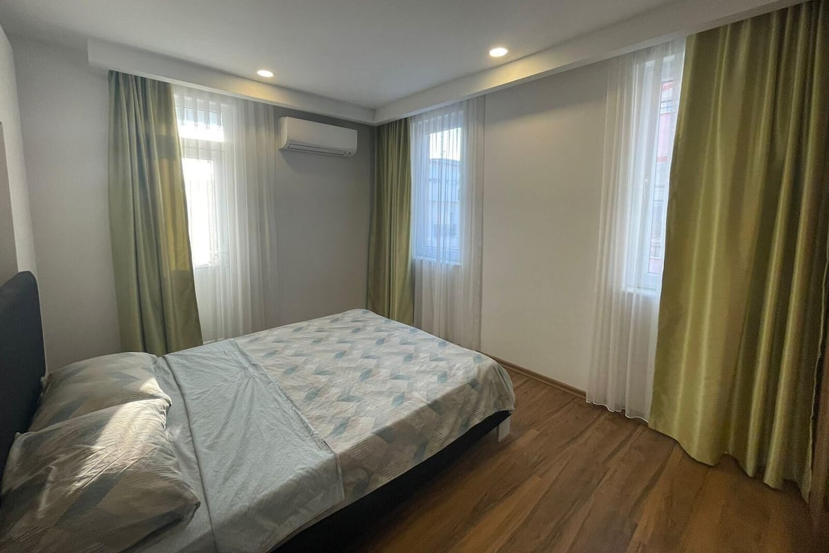 Blackout drapes, iron/ironing board, free WiFi