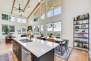 Interior - Luxury Home with Mountain Views + Hot Tub (Pine)