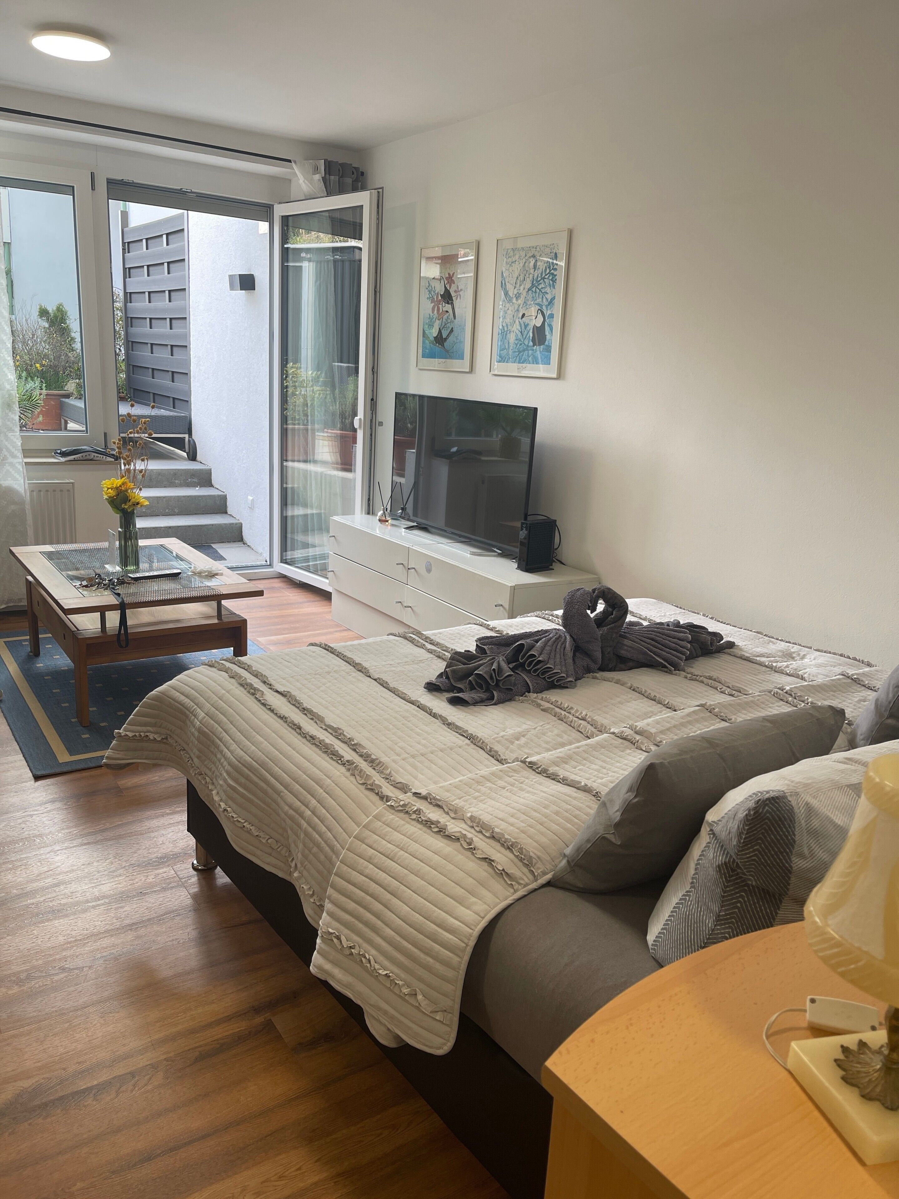 1 Schlafzimmer, Bügeleisen/Bügelbrett, WLAN, Bettwäsche