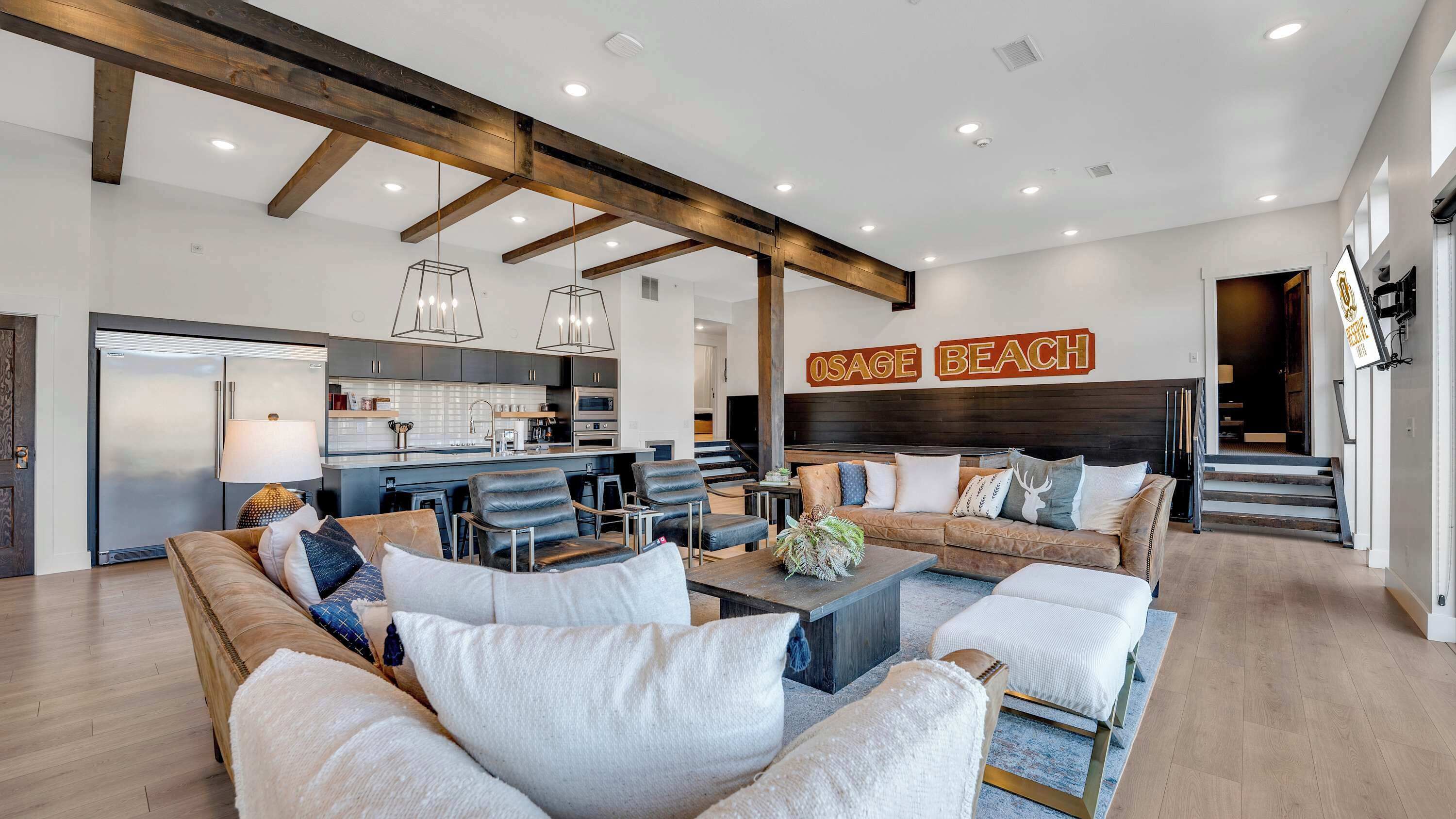 TV, video games, offices