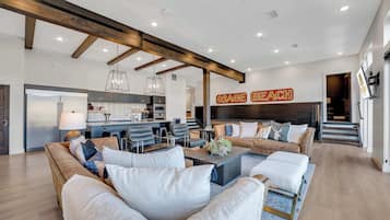 TV, video games, offices