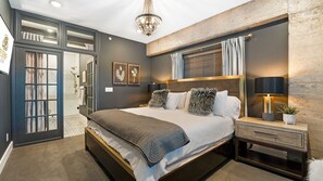 Een bureau, wifi, beddengoed