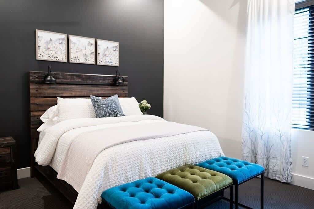 2 slaapkamers, een bureau, wifi, beddengoed